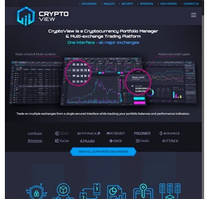 cryptoview cryptocurrency portfolio manager multi-exchange trading platform