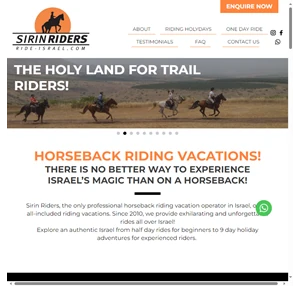 horseback riding vacations horseback riding vacations in israel
