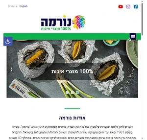 start - נורמה ישראל 100 מוצרי איכות norma israel