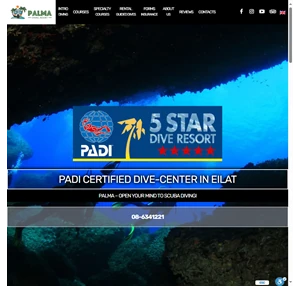 palma diving resort מועדון צלילה באילת