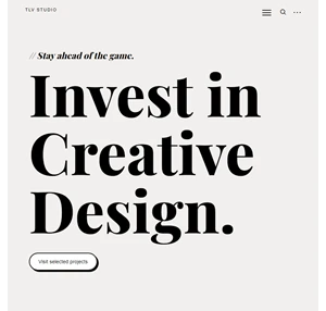 tlv studio - stay ahead of the game. invest in creative design.