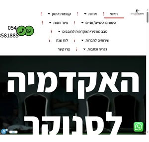 שחר רוברג האקדמיה לסנוקר