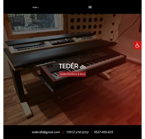 teder db - עבודות עץ לאולפן ופתרונות אקוסטיים מתקדמים