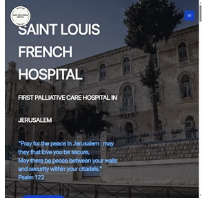 saint louis french hospital (hfsl) - hospital jerusalem
