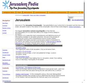 jerusalem israel yerushalayim jerusalempedia encyclopedia