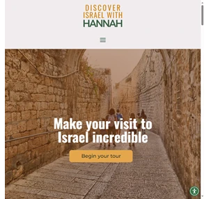 discover israel with hannah