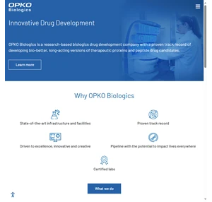 innovative drug development - opko biologics