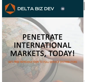 penetrate international markets today - get free introduction to full-service distributors