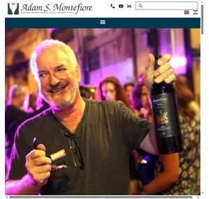 adam s. montefiore - israeli wine specialist