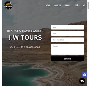 j.w tours - dead sea travel maker