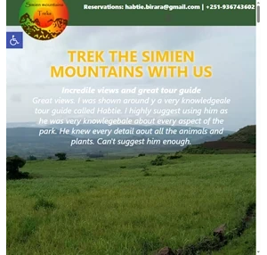 simien mountains treks
