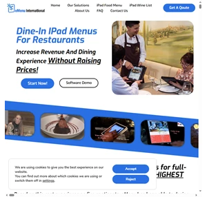emenu international - dine-in ipad menus for restaurants