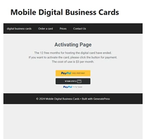 mobile digital business cards digital business card