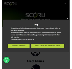 scorli - portable scoreboard - app scoreboard for soccer volleyball etc