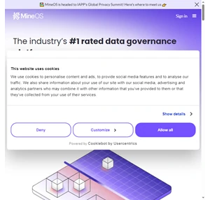 mineos - automation-driven privacy security compliance
