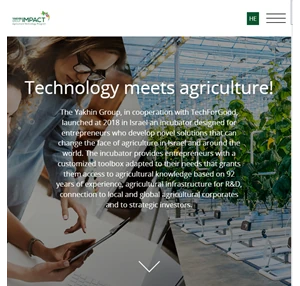 impact - technology meets agriculture