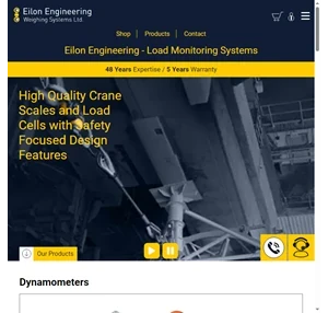 eilon engineering - ron load cells ron crane scales online store