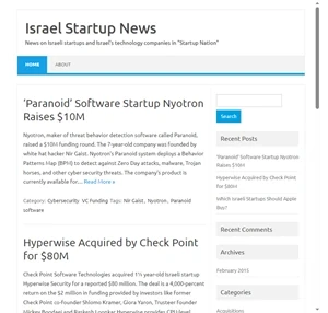 israel startup news