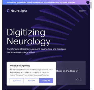 ai-driven platform for neurology - neuralight