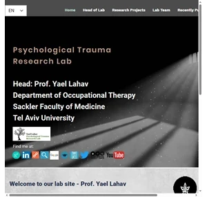 post trauma https www.yael-lahav-lab.com tel aviv-yafo יעל להב