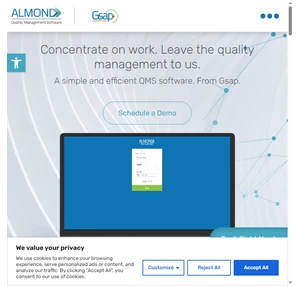 almond qms - quality management software for healthcare companies