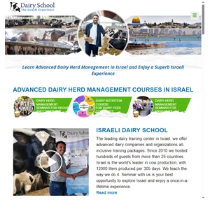 advanced dairy herd management seminars in israel