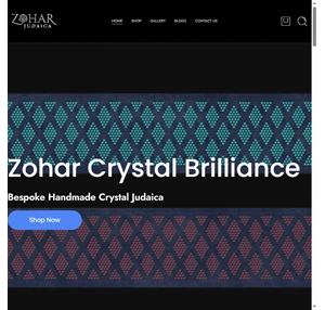 zohar crystal brilliance bespoke hand made crystal judaica