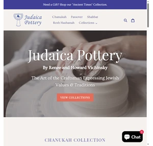 judaica pottery the art of the craftsman expressing jewish values