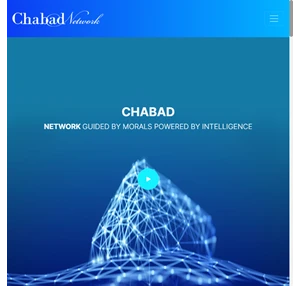 chabad network guided by morals powered by intelligence
