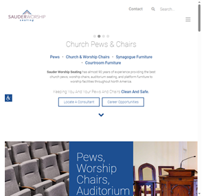 church pews chairs auditorium sauder worship seating