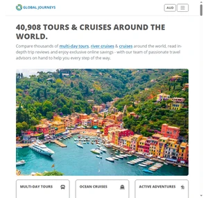 global journeys - tours cruises and river cruises
