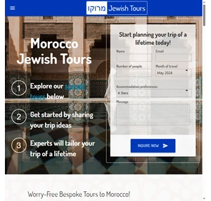 morocco jewish tours - kosher tours for shomer shabbos
