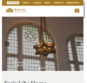 beth am synagogue - conservative jewish synagogue baltimore