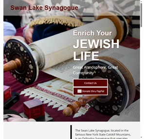 swan lake synagogue