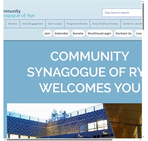 community synagogue of rye reform synagogue