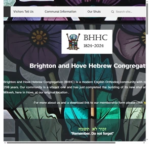 orthodox synagogue in hove brighton and hove hebrew congregation england