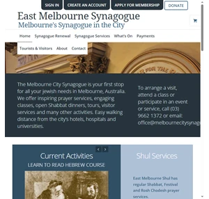 east melbourne synagogue melbourne