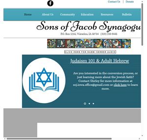 sons of jacob synagogue waterloo ia