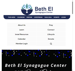 beth el synagogue center conservative synagogue new rochelle