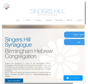 singers hill synagogue birmingham west midlands