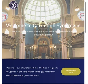 garnethill synagogue scotland