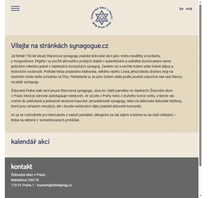 vítejte na stránkách synagogue.cz synagogue.cz