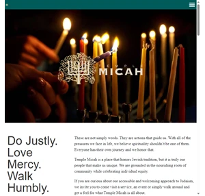 micah denver reform synagogue in denver colorado