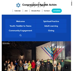 congregation agudat achim conservative egalitarian synagogue