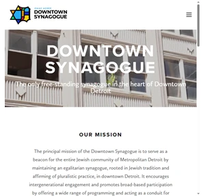 downtown synagogue