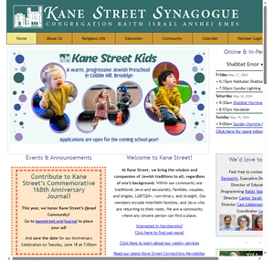 kane street synagogue vibrant synagogue in cobble hill brooklyn