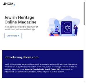 jewish heritage online magazine