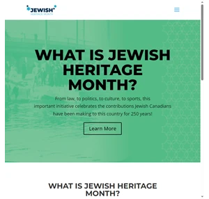 jewish heritage month
