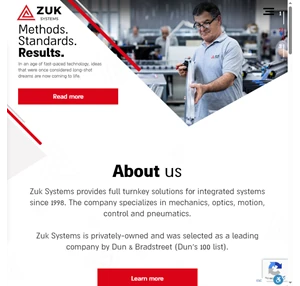 Zuk Systems Full Turnkey Solution Provider since 1998