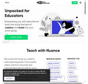 unpacked for educators the best of jewish and israel education